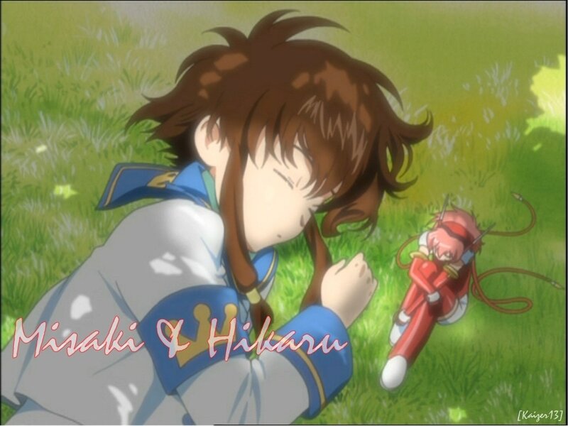 Anime Girl and Robot