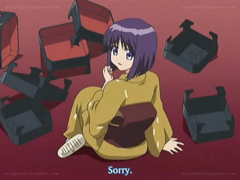 anime girl apologizing