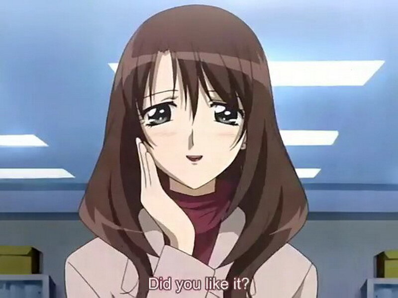 anime girl asking a question