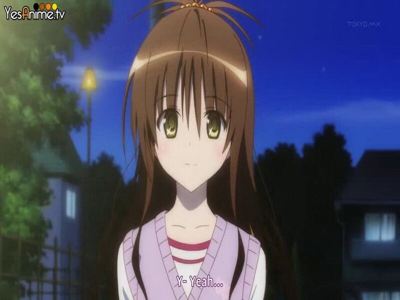 Anime Girl at Night — Brown