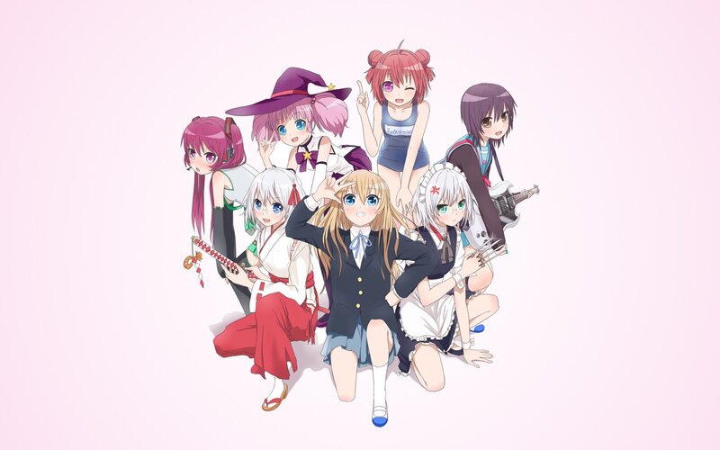 anime girl band group