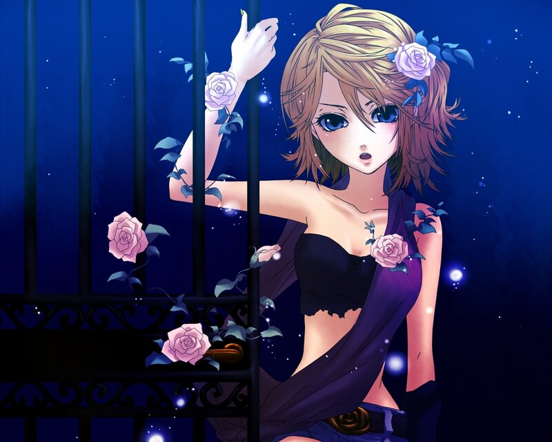 Anime Girl Behind Bars
