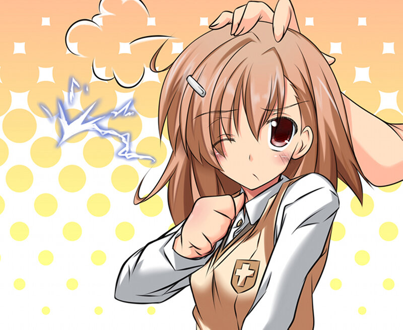Anime Girl Being Ruffled