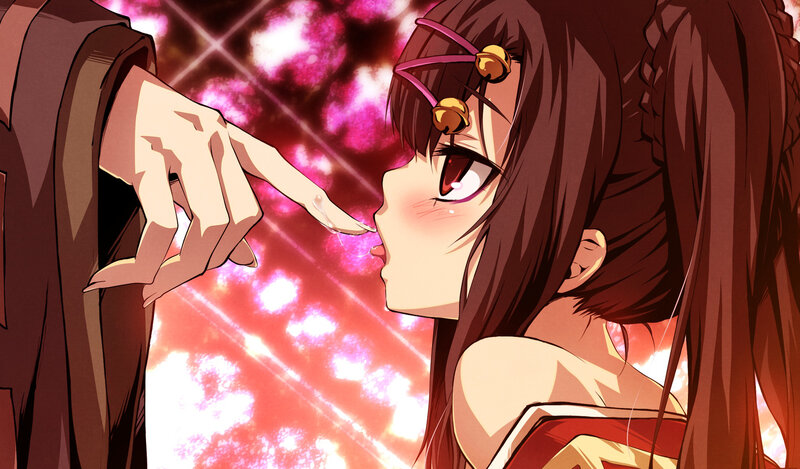 Anime Girl Being Touched
