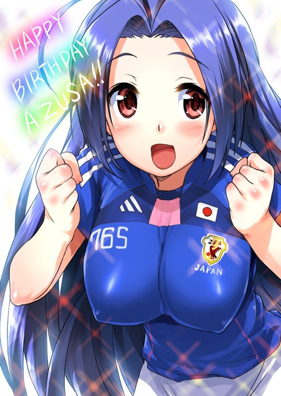 anime girl birthday art