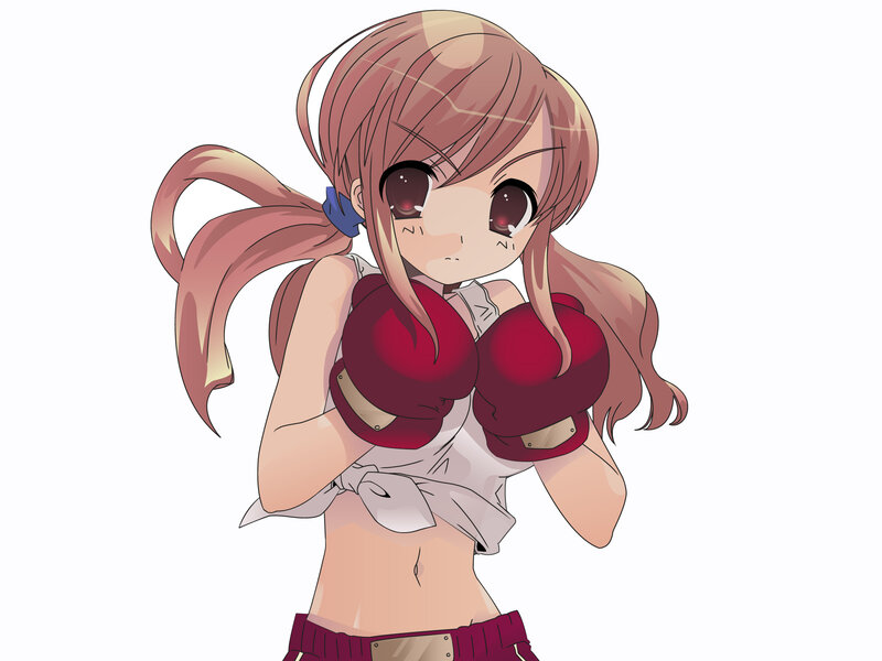 anime girl boxer