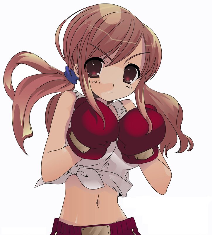 anime girl boxer