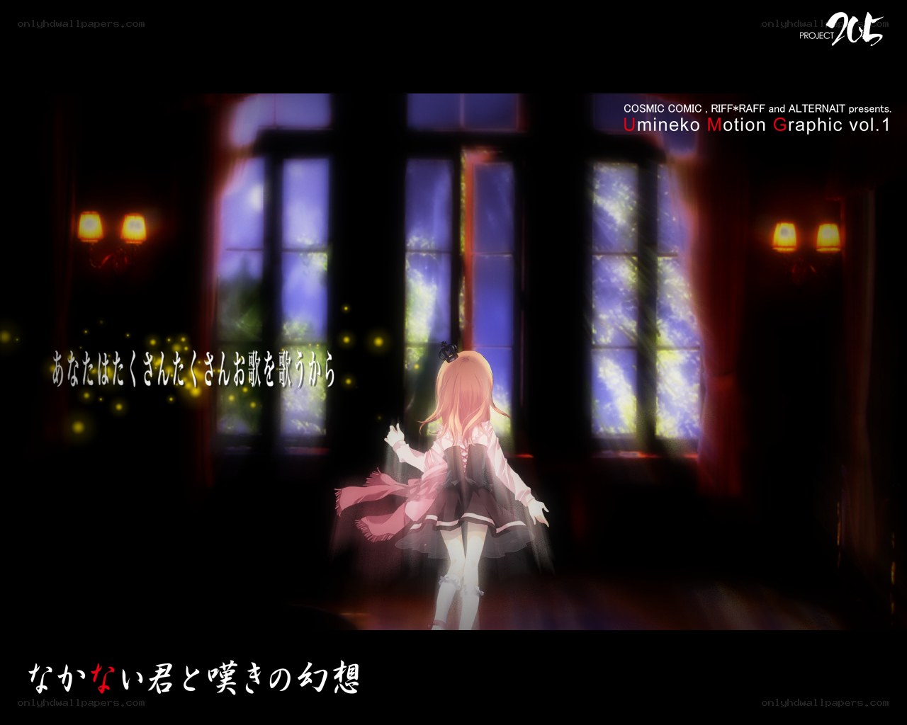 Anime girl by window
