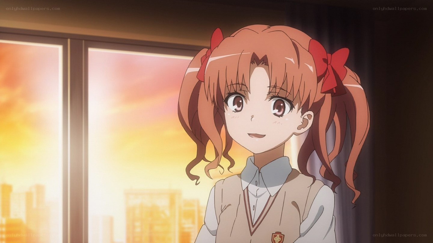 anime girl by window at sunset