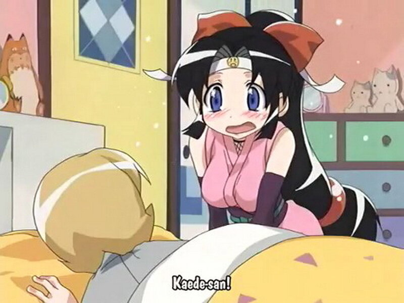 Anime girl calling a name