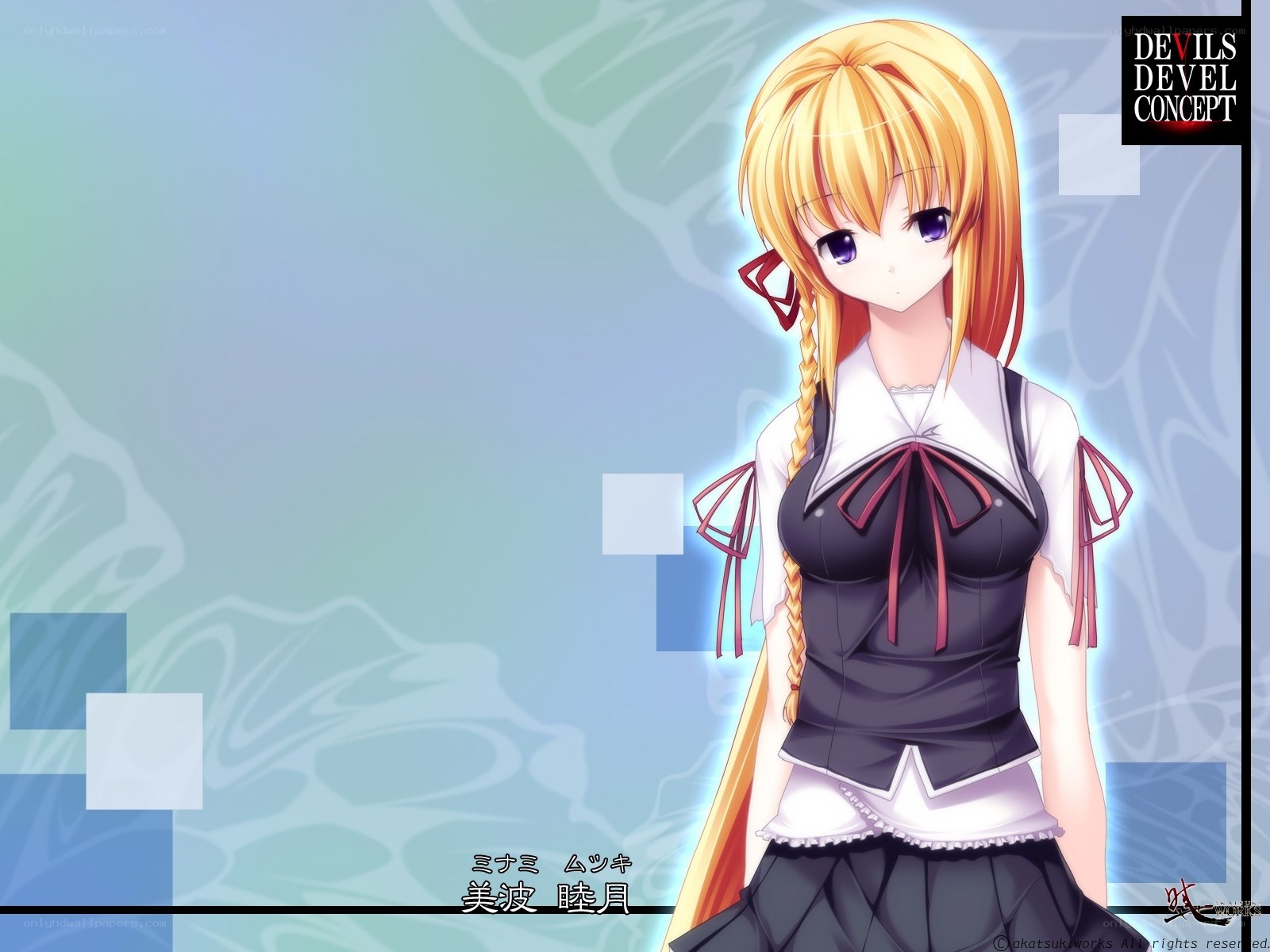 Anime girl character art