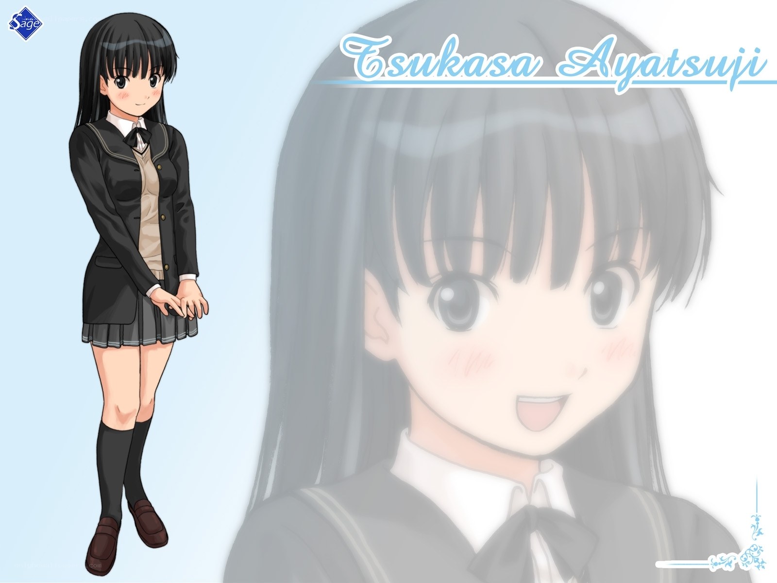 Anime girl character art
