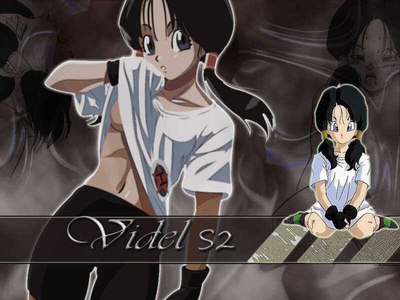 Anime Girl Character — Black, Dramatic, Text Overlay
