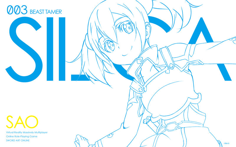 Anime Girl Character — Blue, Playful