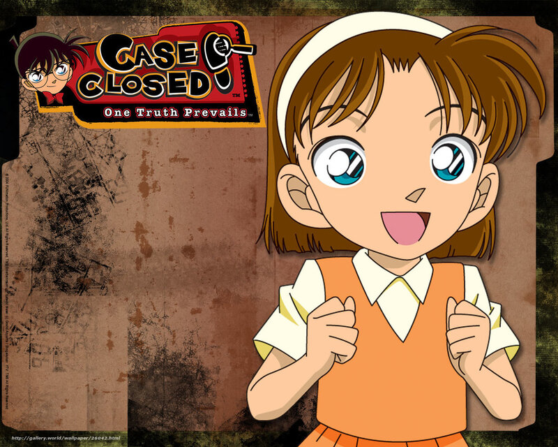 Anime Girl Character — Brown, Cheerful