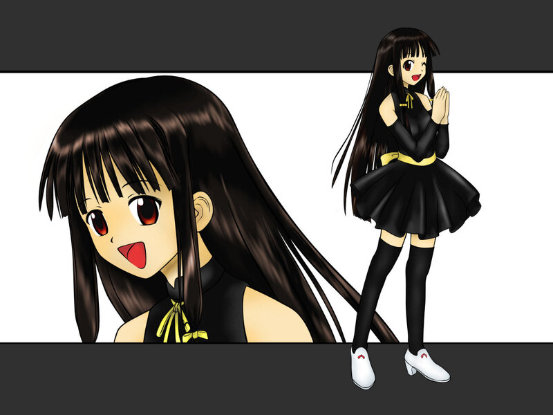 anime girl character design
