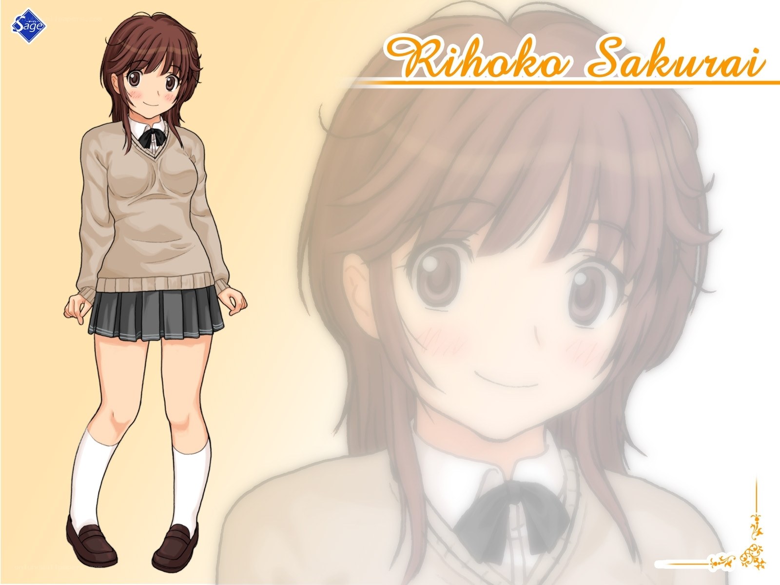 Anime girl character design