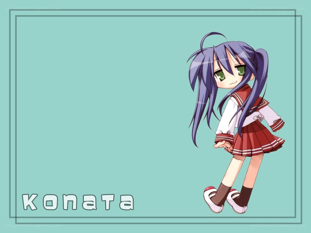 anime girl character konata