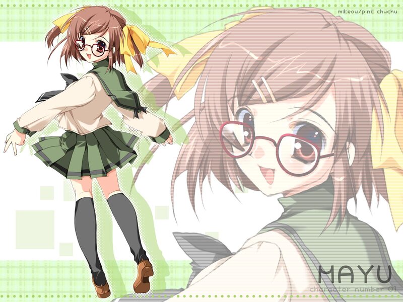 Anime girl character Mayu