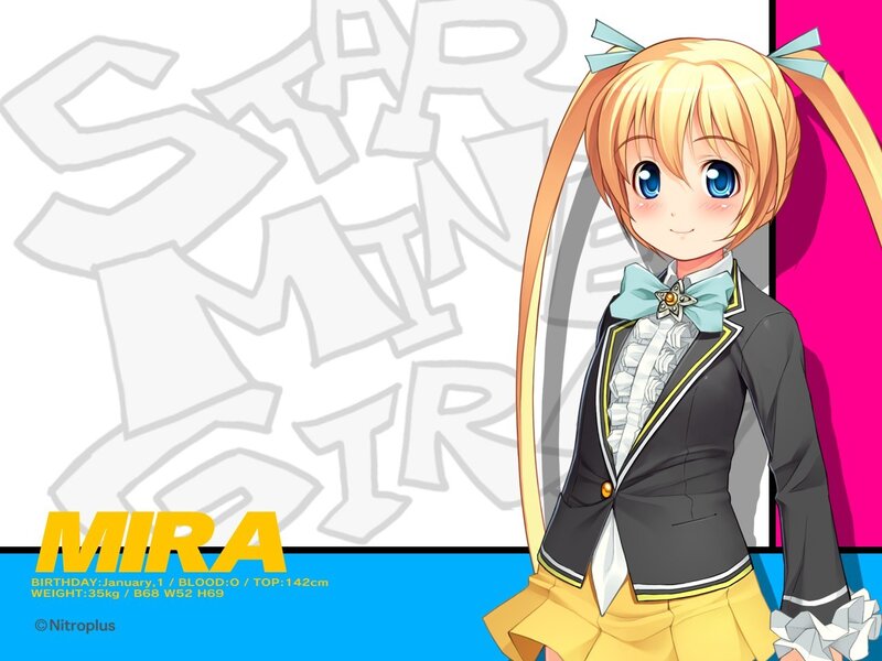 Anime girl character Mira