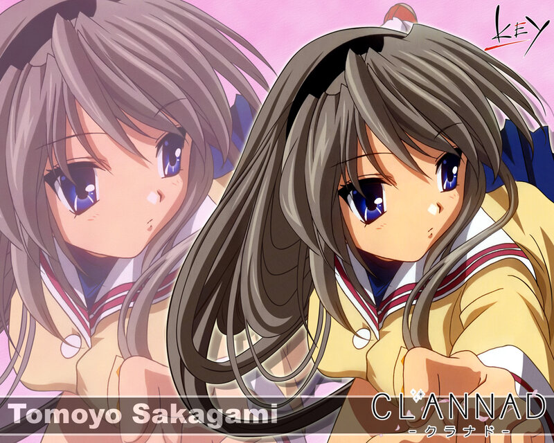 Anime Girl Character — Pink, Calm, School Uniform, Blue Eyes