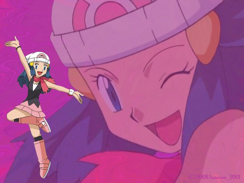 Anime Girl Character — Pink, Playful, Hat