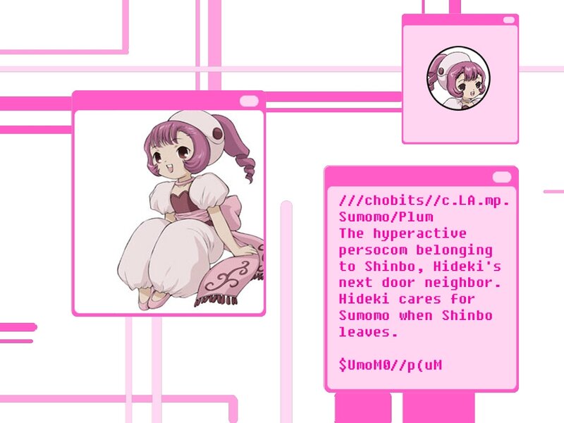Anime Girl Character — Pink, Playful, Text Box