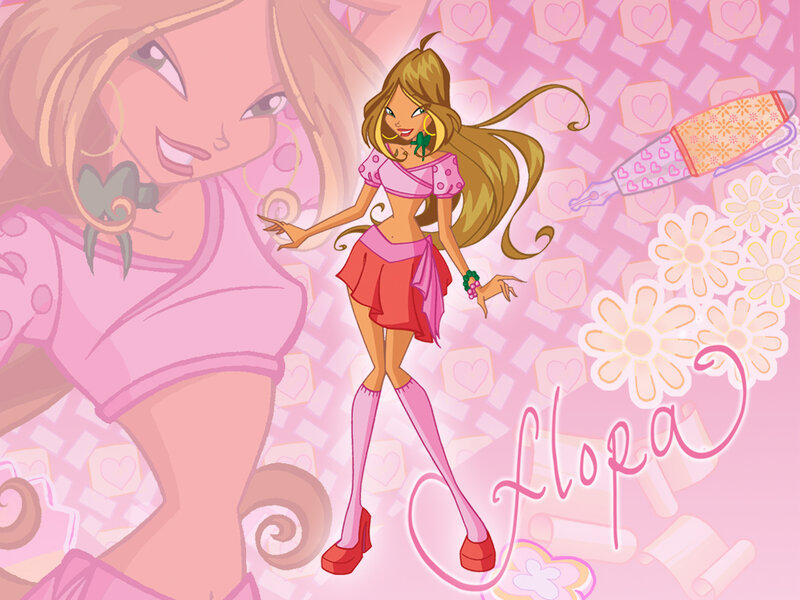 Anime Girl Character — Pink