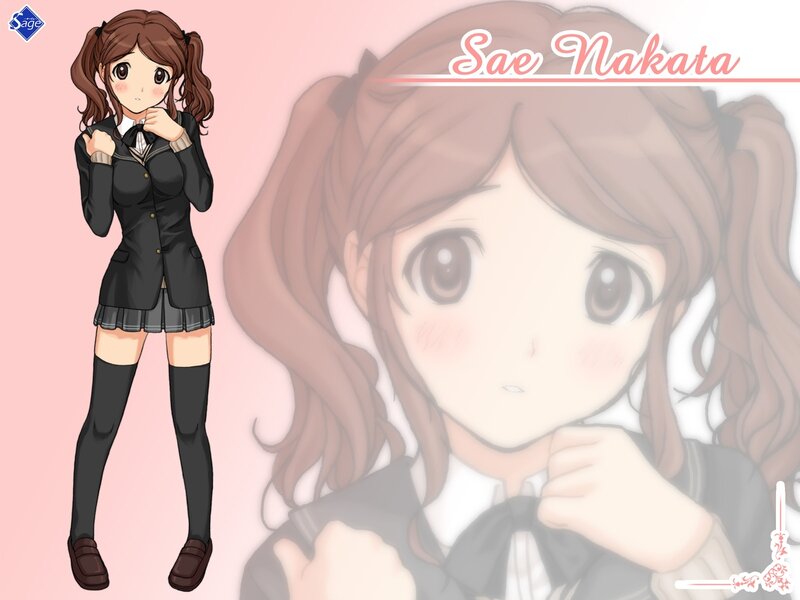 Anime girl character portrait