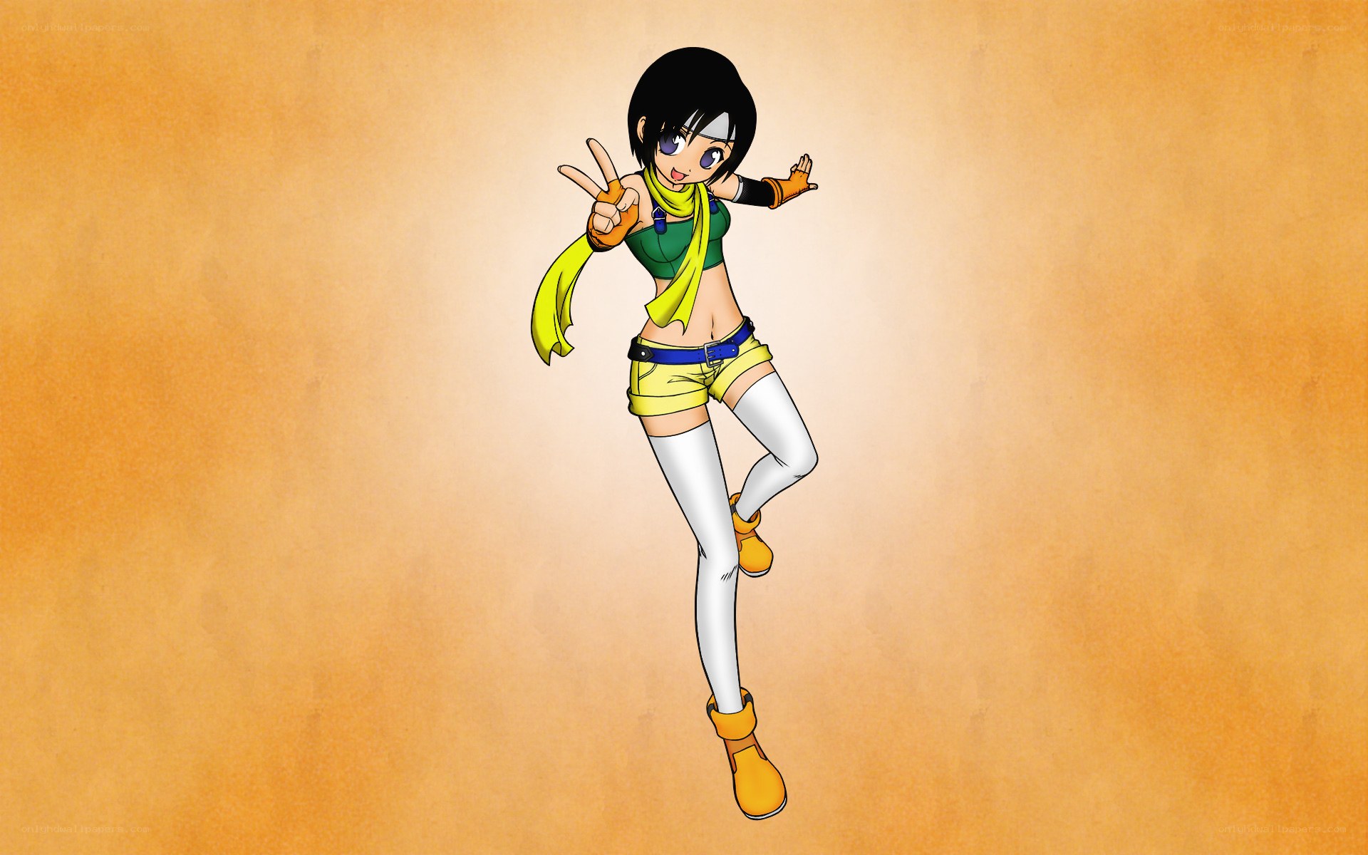 anime girl character pose