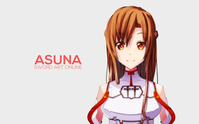 Anime Girl Character — White, Calm