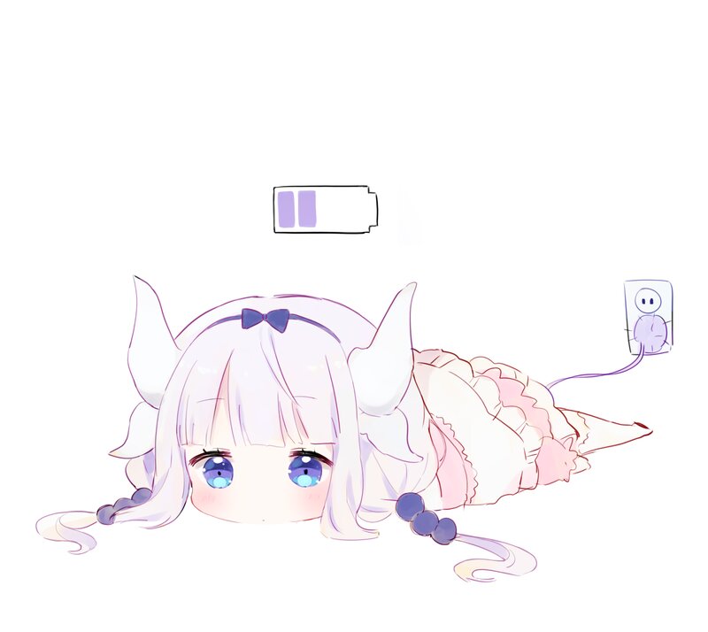Anime Girl Charging
