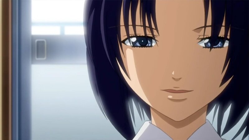anime girl close-up