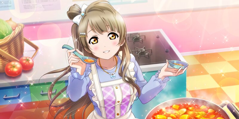 Anime Girl Cooking Soup