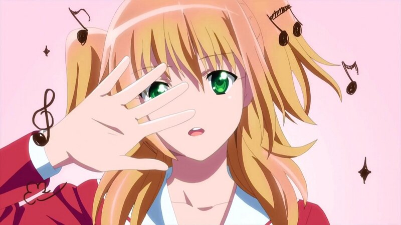 Anime Girl Covering Eye