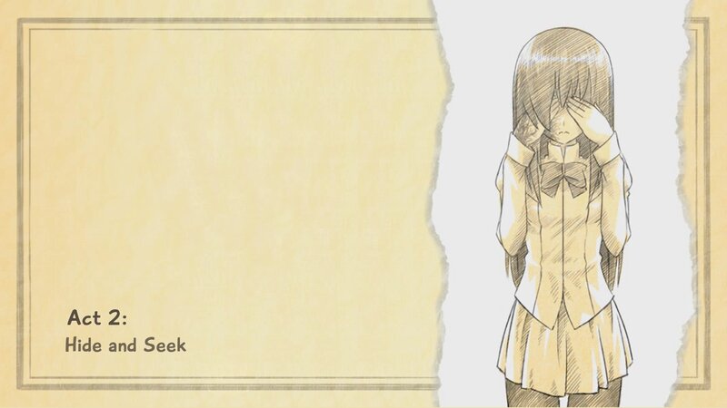 Anime Girl Covering Face — Beige