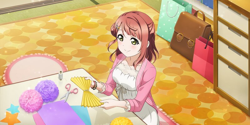 Anime Girl Crafting
