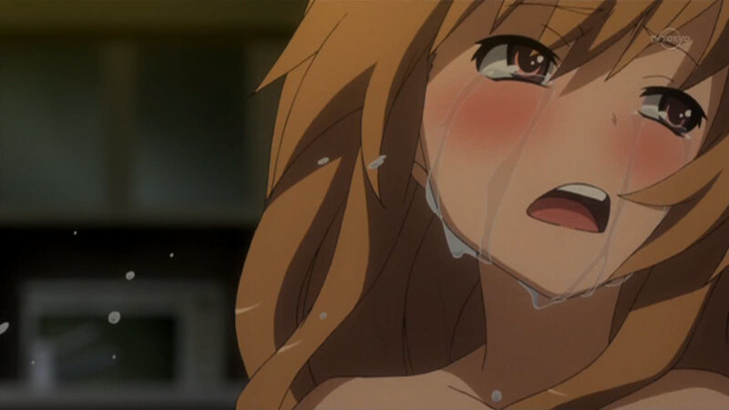 anime girl crying