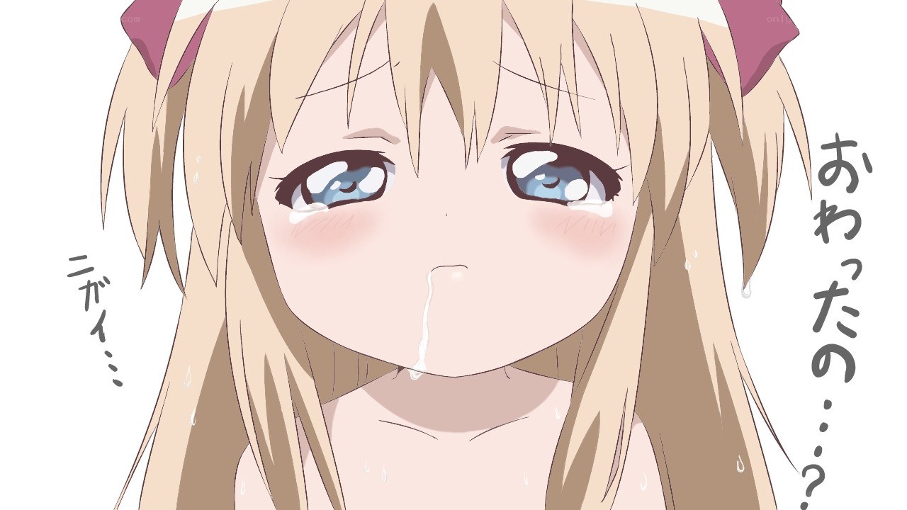 anime girl crying