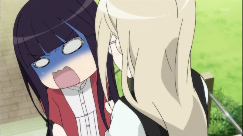 anime girl crying