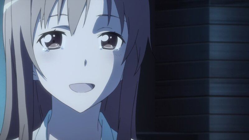anime girl crying