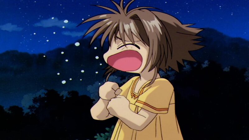Anime Girl Crying — Blue, Dramatic