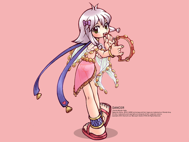 Anime Girl Dancer