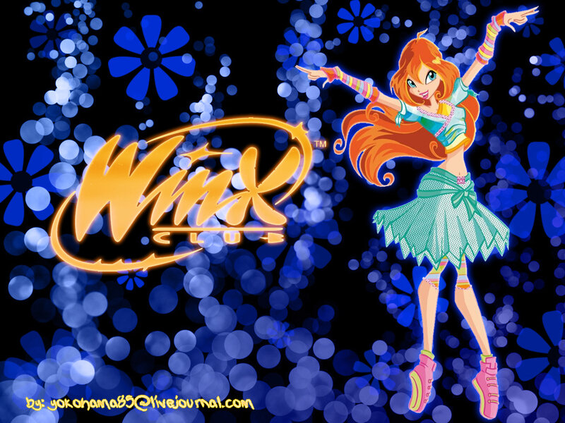 Anime Girl Dancing — Blue