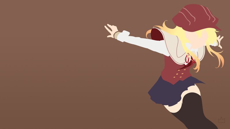 Anime Girl Dancing — Brown