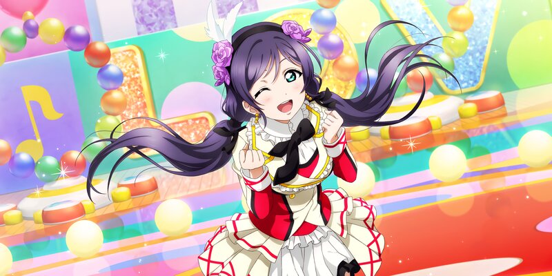 Anime Girl Dancing — Purple, Joyful