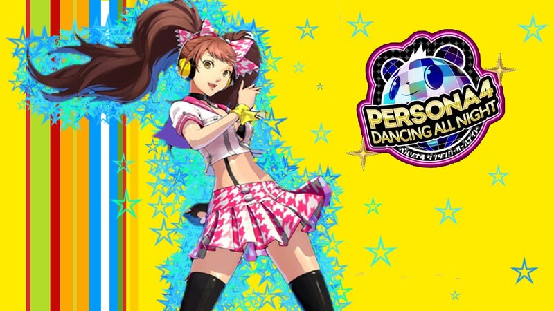 Anime Girl Dancing — Yellow, Energetic
