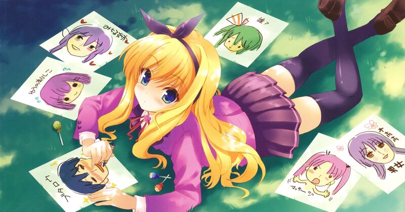 anime girl drawing portraits