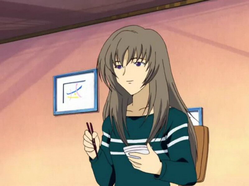 anime girl eating with chopsticks
