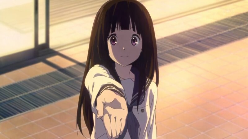 Anime Girl Extending Hand
